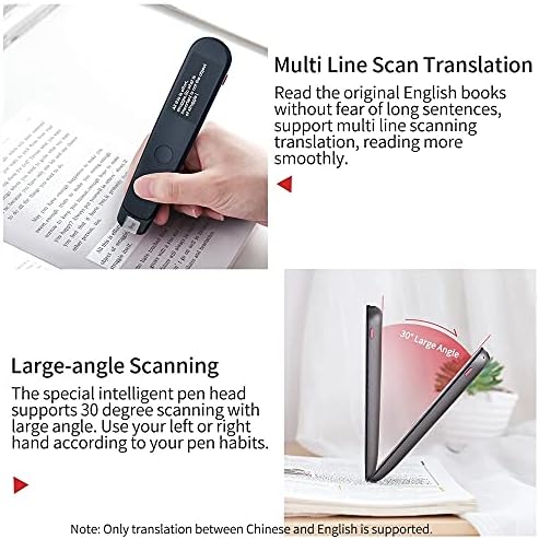 FENXIXI Dictionary Pen Text Scanning Reading Translation Pen Language Translator Device Support WiFi/Hotspot Connection/Offline