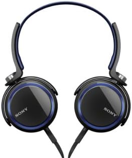 Sony MDRXB400/BLU Extra Bass Over The Head 30 mm Driver Headphone, Синьо