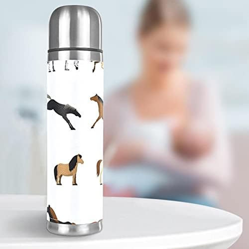 Horse Thermal Water Bottle - изолиран термос от неръждаема стомана (Момичета/момчета)
