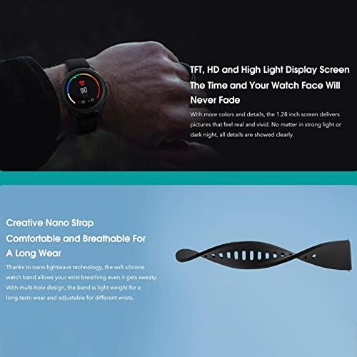 YUUAND HD Smart Watch 1.28 Inch TFT High-Definition Screen Smart-Watch Ultra-Long Standby Ultra-Light Waterproof