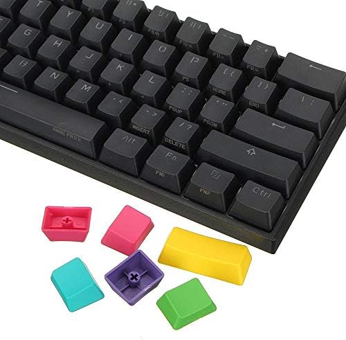 CORN Anne Pro 2, Ръчна детска клавиатура 60% True RGB подсветка - Жичен/безжичен Bluetooth 5.0 PBT Type-c, До 8 часа автономна работа, програмируеми бутони (Cherry Mx Blue, black)