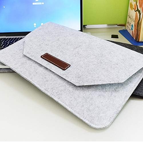 TYXL Стилен Минималистичен Дизайн Преносим Воздухопроницаемый Войлочный Ръкав Чанта за лаптоп MacBook, с чанта за съхранение