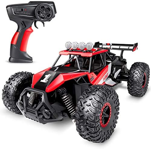 SGILE Remote Control Car Toy for Boys Girls, 2.4 GHz RC Drift Race Car, 1:16 Scale Fast Спиди Crawler Truck 2 Батерии