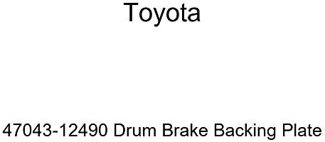 Поддържаща плоча барабанни спирачки на Toyota 47043-12490
