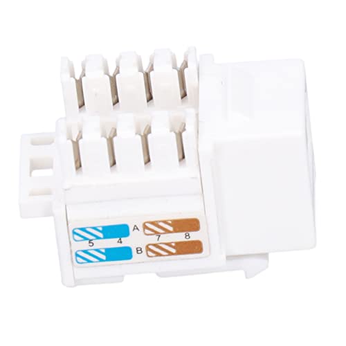 Електронен компонент, Честотата на 0-250 Mhz CAT6 Plug and Play версия неекранирана Конектор Мрежов модул с главни букви