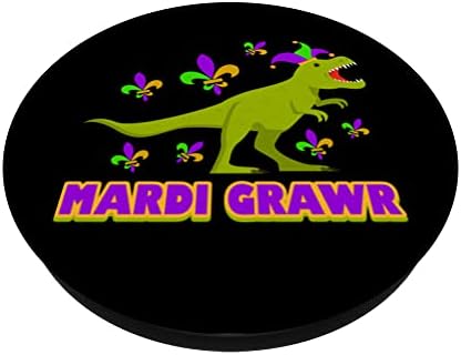 Mardi Grawr Смешни Mardi Gras Parade Carnival PopSockets Swappable PopGrip