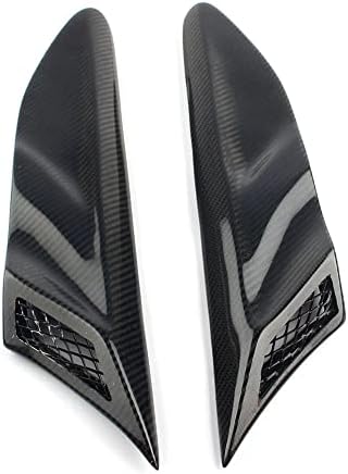 Черно Истински Суха Въглеродни Влакна Fender Fin Вентилационни Шапки за Subaru BRZ Scion FR-S Toyota 2012 2013-2019