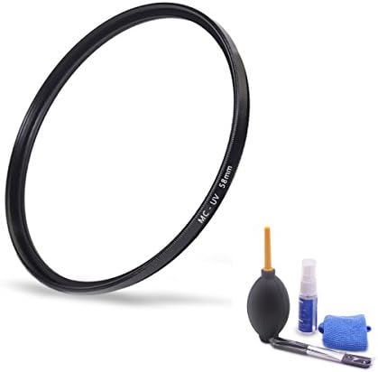 58mm Ultra-Slim Weather-запечатана Защита UV/MCUV Lens Filter Coming with Cleaning Pen,Empty Spray Bottle,Air Blower Cleaner