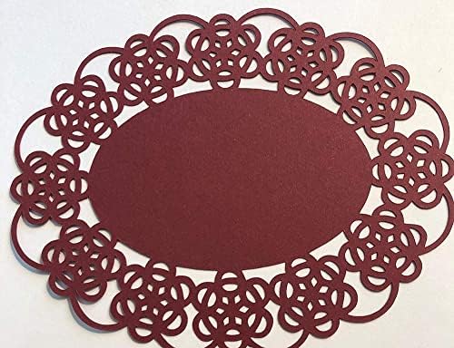 Paver Red / Wine / Burgundy Cardstock Paper - 8.5 х 11 inch PREMIUM 80 LB. КОРИЦА - 25 листа от склада картон