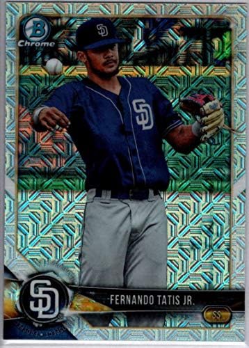 2018 Bowman Mega Box Chrome BCP114 Фернандо Татис младши Сан Диего Падрес Официалната бейзболна търговска картичка MLB
