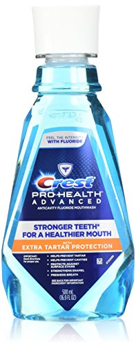 Crest Advanced Mouthwash С допълнителна защита от зъбен камък - 16,9 унция - Освежаваща мента