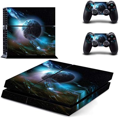 SKINOWN Cosmic Planet Sticker Vinly Decal Cover за Конзола и контролер на Sony PS4 Playstation 4