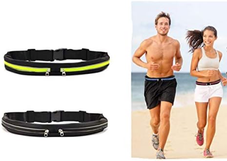 WILD COTTAGE Running Waist Belt Pack, Водоустойчив поясная чанта за пътеки за разходки и фитнес, Регулируем чанта за бягане