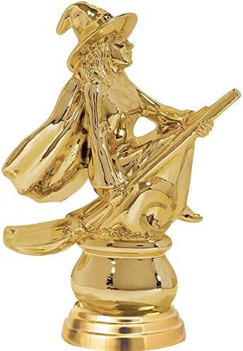 Трофеи на Хелоуин награди на короната е изработен по поръчка гравиране, 7.25 Персонално трофея на конкурса вещица Хелоуин