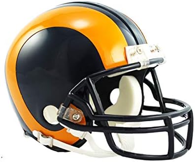 Riddell St. Louis Rams/Los Angeles Овни Mini Throwback Helmet