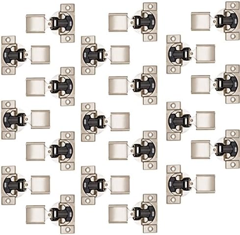 Blum (20 Pack) 1/2 Покритие Soft Close Панта 38N355B.08 105° Blumotion с винтове, Свещи, ProCabinetBumpers Брони