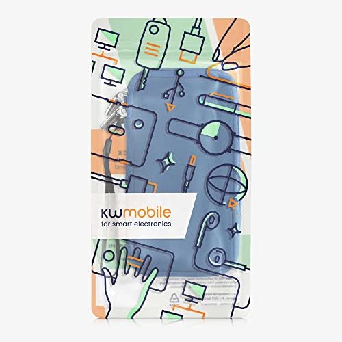 kwmobile Неопреновый калъф за мобилен телефон Размер S - 4.5 - Универсален Мобилен Ръкав Мобилен Чанта с цип, лента на