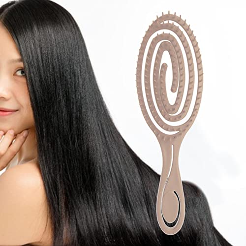 DYNWAVE Извити Окачена Четка За стилизиране на Коса Hair Detangler Faster Blow Drying Инструменти За Полагане на Гребен