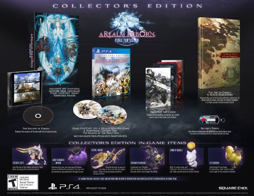 Final Fantasy XIV: A Realm Reborn (Колекционерско издание) - PlayStation 4