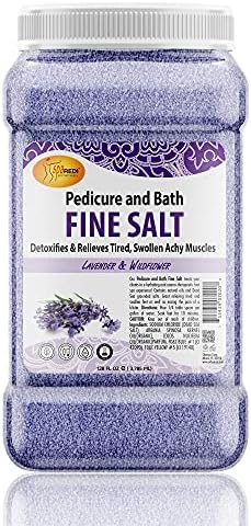 Spa Redi Pedi Bath Fine Salt - Lavender & Wildflower (Gal)