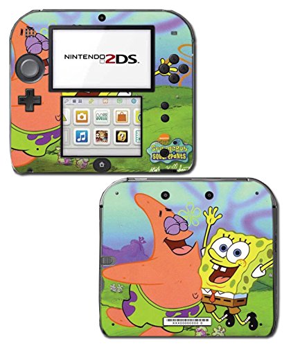 Spongebob Squarepants Sponge Bob Patrick Bikini Bottom Game Vinyl Стикер Skin Sticker Cover за Системата на Nintendo 2DS