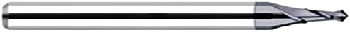 Миниатюрна бормашина Harvey Tool - Точков бормашина, 0,1562 инча (5/32), Брой канали: 2, (опаковка от 3 броя)