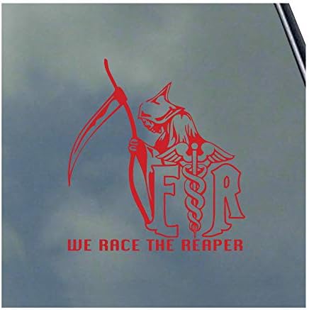 We Race the Reaper ER Доктор медицинска сестра Vinyl стикер Decal by KLO Graphics