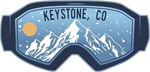 Keystone Colorado Ski Приключения Souvenir Е 2-Инчов Винил Decal Sticker Mountain Design