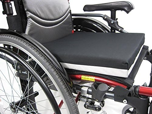 Възглавница за инвалидна количка Karman Deluxe, черен, 16x16x2
