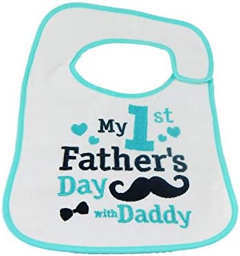 Здравей Baby Wonder Baby's First Mother 's Day & Father' s Day Bib Set - 2pk