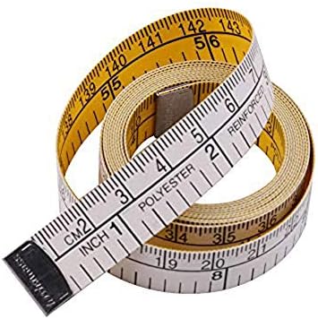 1PCS 1.5 m Inch/cm Soft Sewing Ruler Meter Sewing Measuring Tape Body Measuring Clothing Ruler Tailor Tape Measuring Sewing