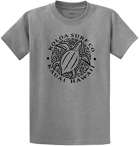 Koloa Surf Honu Hawaiian Turtle Front Logo Heavyweight Памучни Тениски