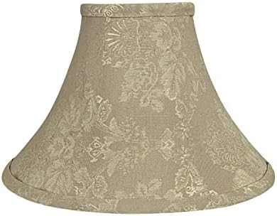 Aspen Creative 58101 Transitional Bell Shape Construction Gold, 10 Wide (4 x 10 x 7) UNO LAMP Shade