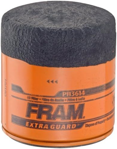 Fram PH3614 Extra Guard Spin-On Маслен филтър за леки автомобили (опаковка от 2 броя)