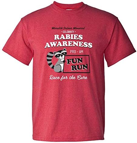 Rabies Awareness Fun Run - Смешни TV Comedy Running T Shirt