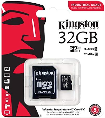 Индустриален клас 32GB Работи за Motorola Moto G100 microSDHC карта Проверени SanFlash и Kingston (90MBs работи за Kingston)
