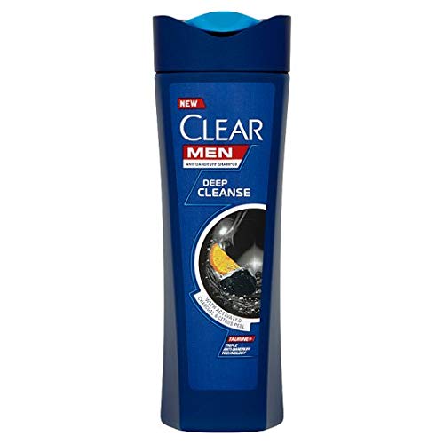 CLEAR MEN Deep Чистя Anti-Dandruff Shampoo 315ml-Дълбоко почиства и детоксикира кожата на главата и косата, засегнати