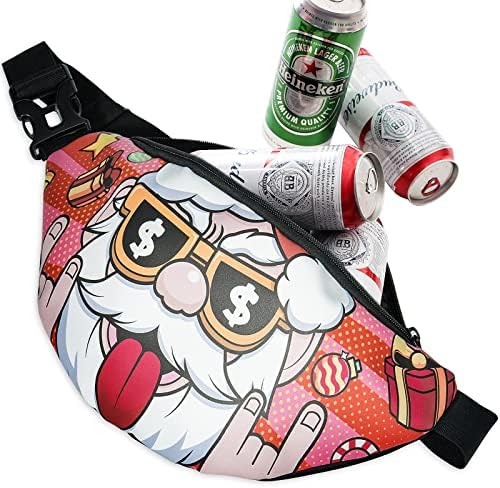 Dad Bag хюмнетка Gifts-3D Men Beer Belly Waist Пакети, Waterproof хюмнетка Unisex Смешно не мога да понасям Gifts for