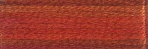 DMC 417F-4130 Цветови вариации Шестиструнная Конци за бродиране, 8,7 Ярд, Чилийски Залез