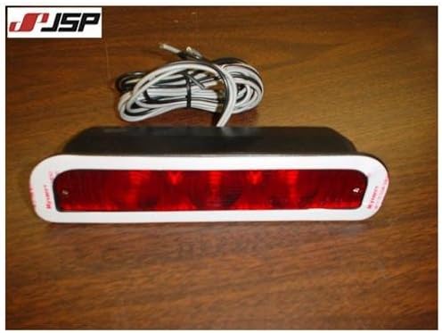 JSP CHMSL Center High-Mount Stop Lamp 9.25 by 1 inch with 2 Tabs Third Brake Light Waterproof Red LED W18LED