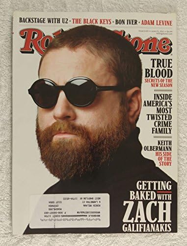 Getting Baked with Zach Galifianakis - Rolling Stone Magazine - #1133 - 23 юни 2011 - Най-извратен глад криминалната семейство на Америка, Кийт Олберманн, статии за Истинска кръв