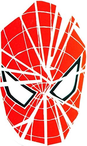 4 Инча Невероятен Човек-Паяк Логото на Стикер на Знак Спайдърмен на Marvel Comics Подвижна Пилинг Самоклеящийся Винил