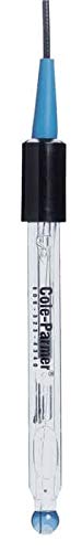 Електрод Cole-Parmer pH,12x110 мм Стъкло корпус, Един връзка, Зареждане с гориво