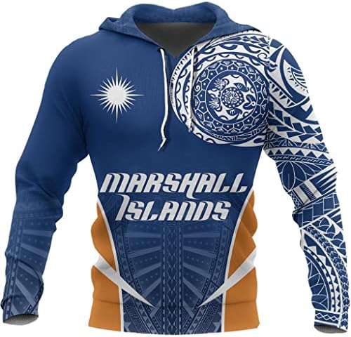 Marshall Islands Active Special Hoodie, All Over Unisex 3D Hoodies For Men & Women, Zip Hoodie 3D, Hoody 3D, Тениска 3D,