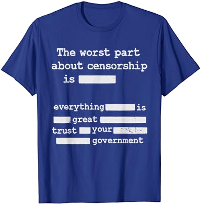 Либертарианское антицензурное Малко правителство -най-лошата част от тениски