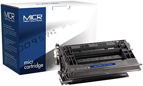 MICR Print Решения New Replacement MICR Toner Cartridge Replacement for HP CF237A | Черен