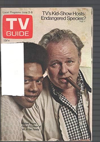 TV Guide 6/2/1973-Карол о ' Конър, Майкъл Еванс-Всички в семейството-Източен Илинойс