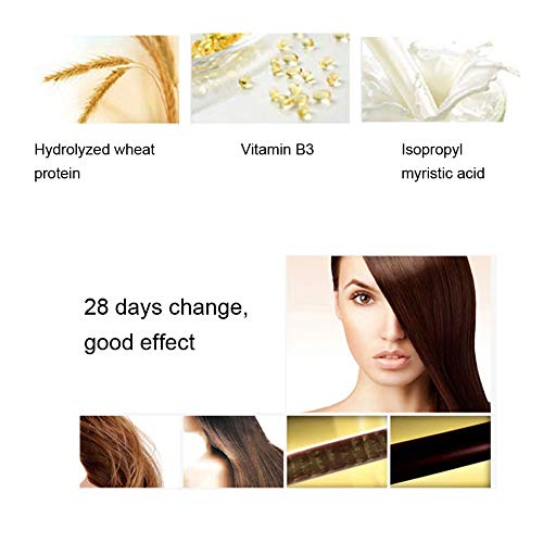 Маска за коса, 500 мл Ефективна уходовая Лечебна маска за укрепване на Суха, изтощена, слаба коса протеини и витамини(500