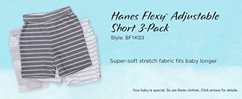 Hanes Ultimate Baby В Флекси 3 Pack Регулируема Засаждане На Трикотажни Панталони