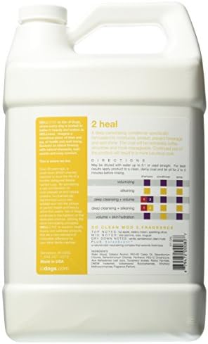 Isle of Dogs Salon Elements Dog Grooming Conditioner, 2-Heal